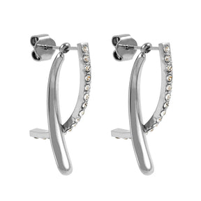 Hackney Nine Creeda Silver Earrings -