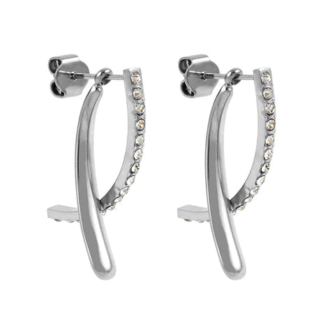 Hackney Nine Creeda Silver Earrings -