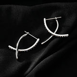Hackney Nine Creeda Silver Earrings -