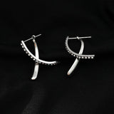 Hackney Nine Creeda Silver Earrings -
