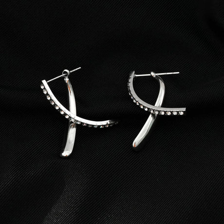 Hackney Nine Creeda Silver Earrings -