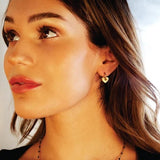 Hackney Nine Endear Gold Earrings -