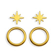 Hackney Nine Etoile 2 - Pair Stud Earrings Set - A&M Clothing & Shoes - Westlock