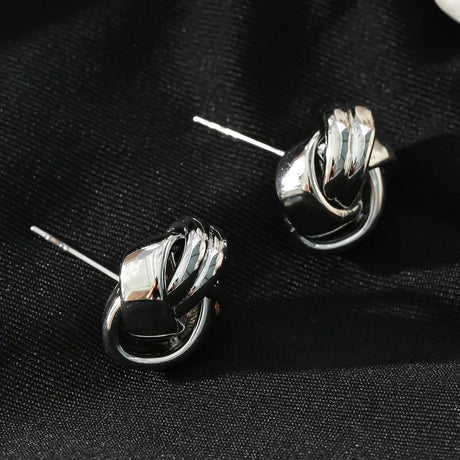 Hackney Nine Jatani Silver Studs -