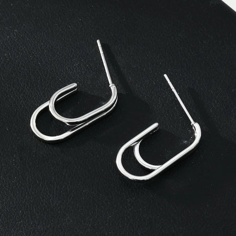 Hackney Nine St. Simon Silver Earrings -