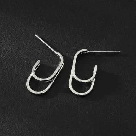 Hackney Nine St. Simon Silver Earrings -