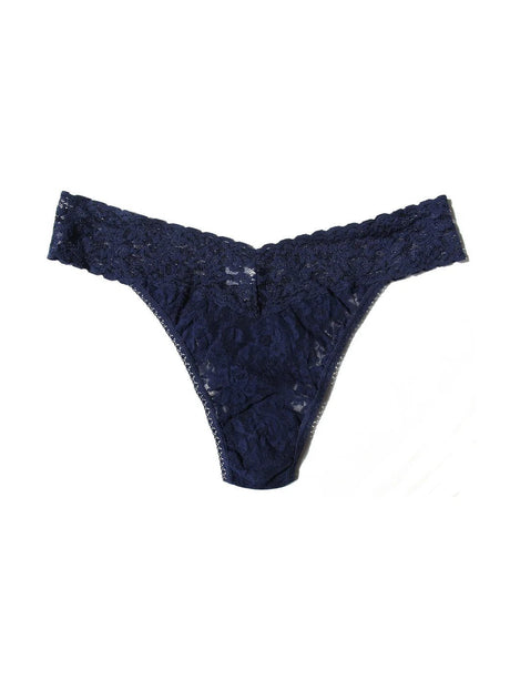 Hanky Panky Women's Original Rise Thong - Navy