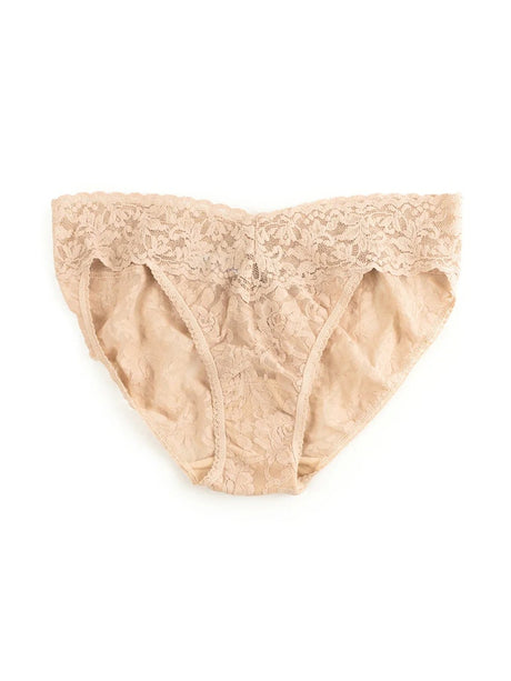 Hanky Panky Women's Signature Lace V-Kini - Chai