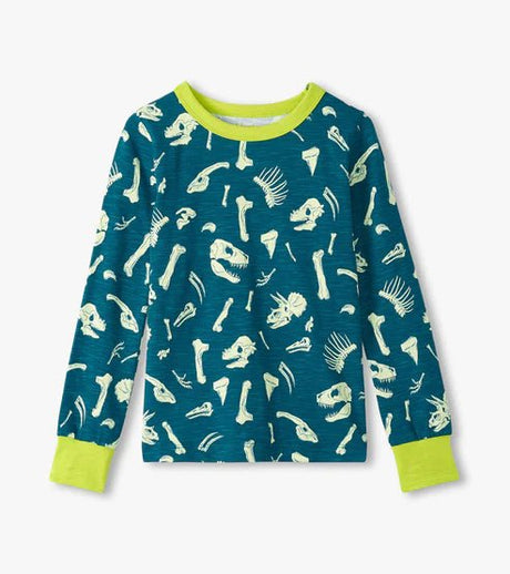 Hatley Kids/Youth Boys Cotton PJ Set - Dino