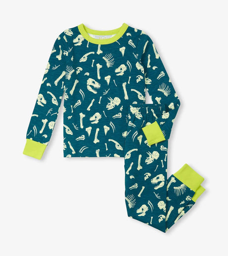 Hatley Kids/Youth Boys Cotton PJ Set - Dino