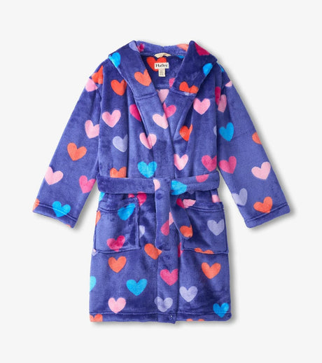 Hatley Kids/Youth Girls Fleece Robe - Royal Blue
