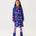 Hatley Kids/Youth Girls Fleece Robe - Royal Blue