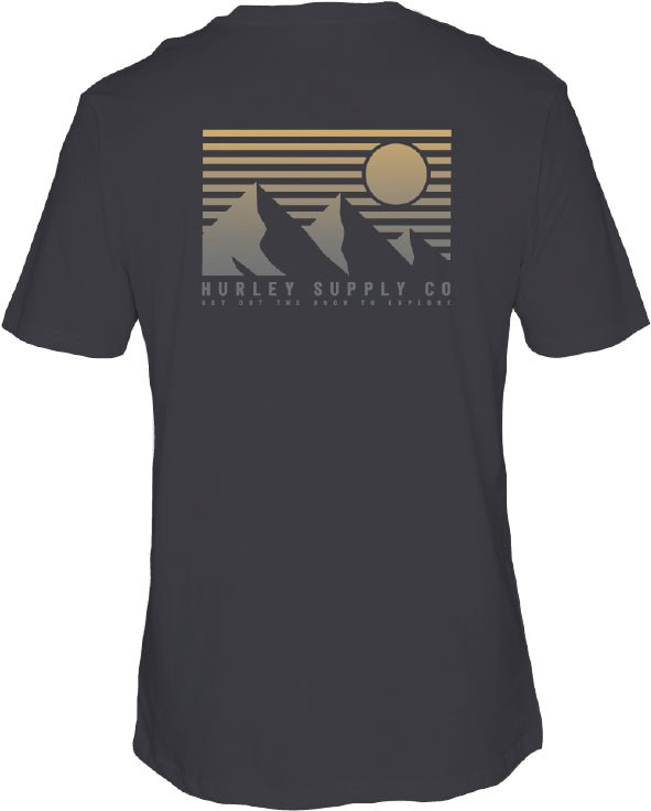 Hurley Men's Everyday Explore Peaks Tee - A&M Clothing & Shoes - Westlock