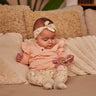 Dirkje Baby Girls Long Sleeve Top and Pants 3 Piece Set