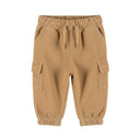 Dirkje Baby Boys Cargo Joggers - Brown