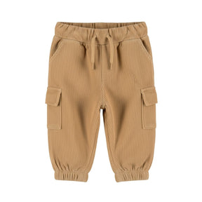 Dirkje Baby Boys Cargo Joggers - Brown