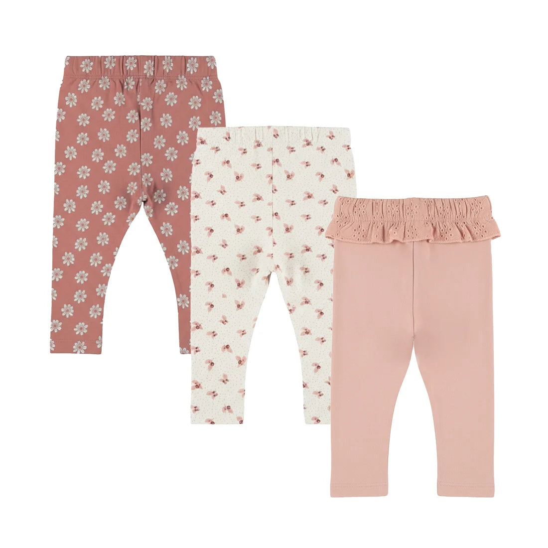 Dirkje Baby Girls 3-Pack Leggings