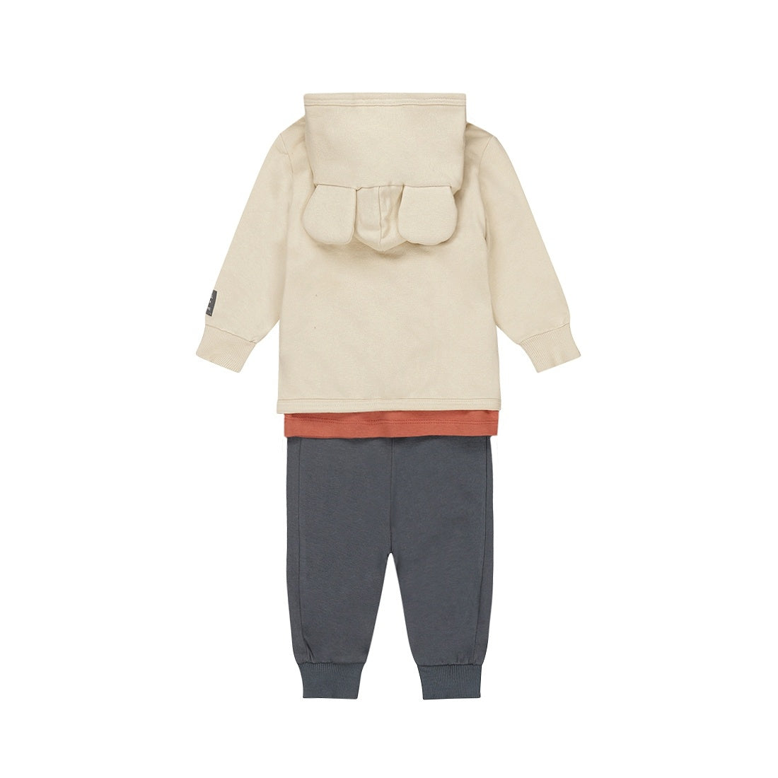 Dirkje Baby Boys Zip-Up Sweater and Pants 3 Piece Set