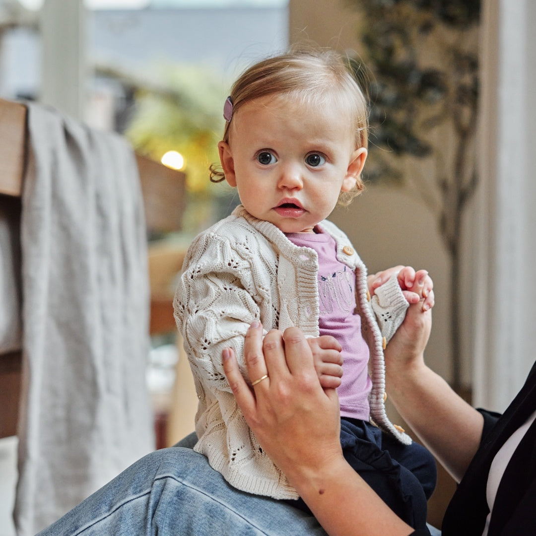 Dirkje Baby Girls Button-Up Cardigan