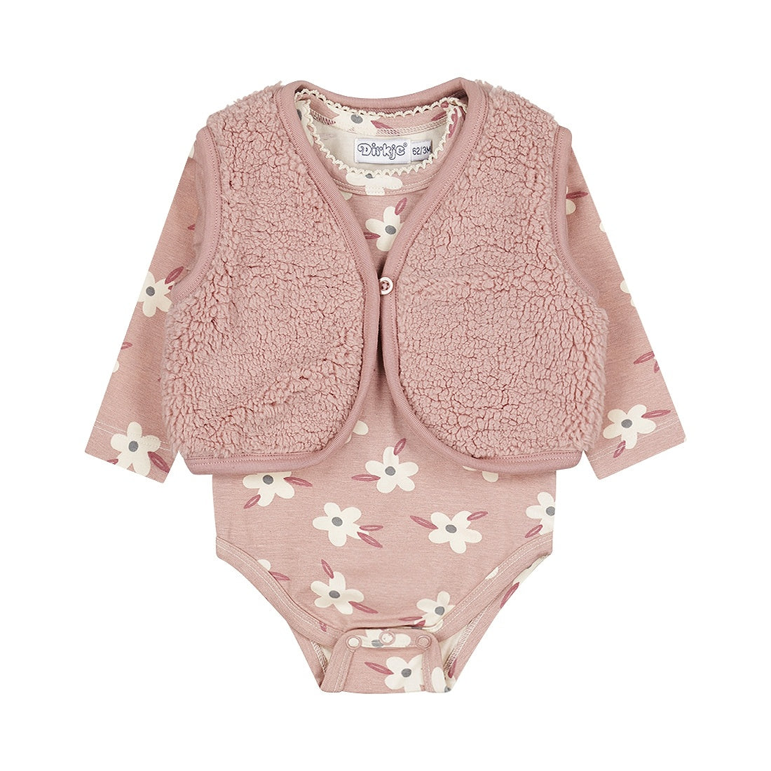 Dirkje Baby Girls Vest Jumper and Leggings 3 Piece Set