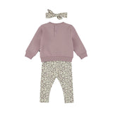 Dirkje Baby Girls Sweater & Leggings 3-Piece Set