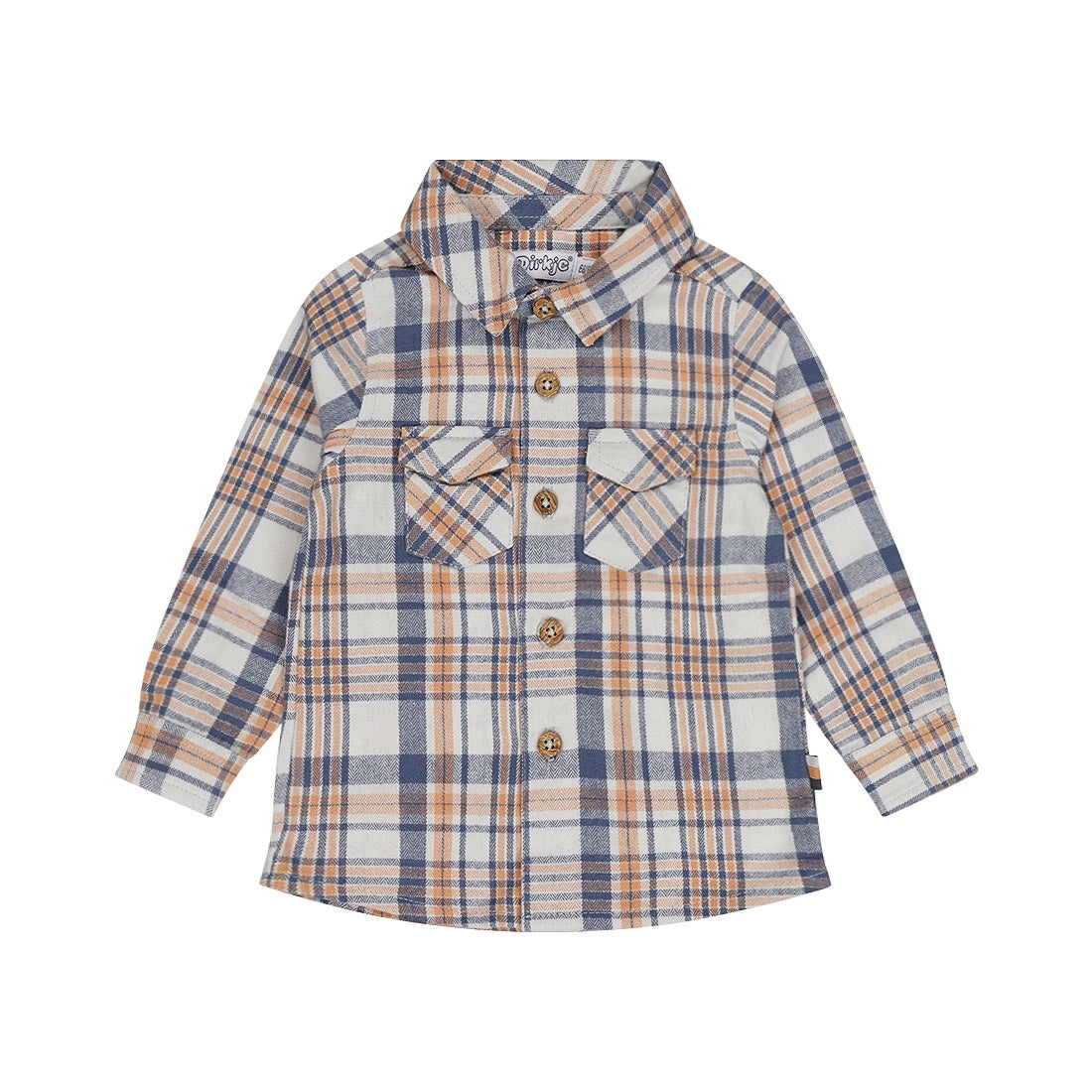 Dirkje Baby Boys Long Sleeve Button Up Shirt