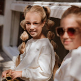 No Way Monday Youth Girls Sweatshirt