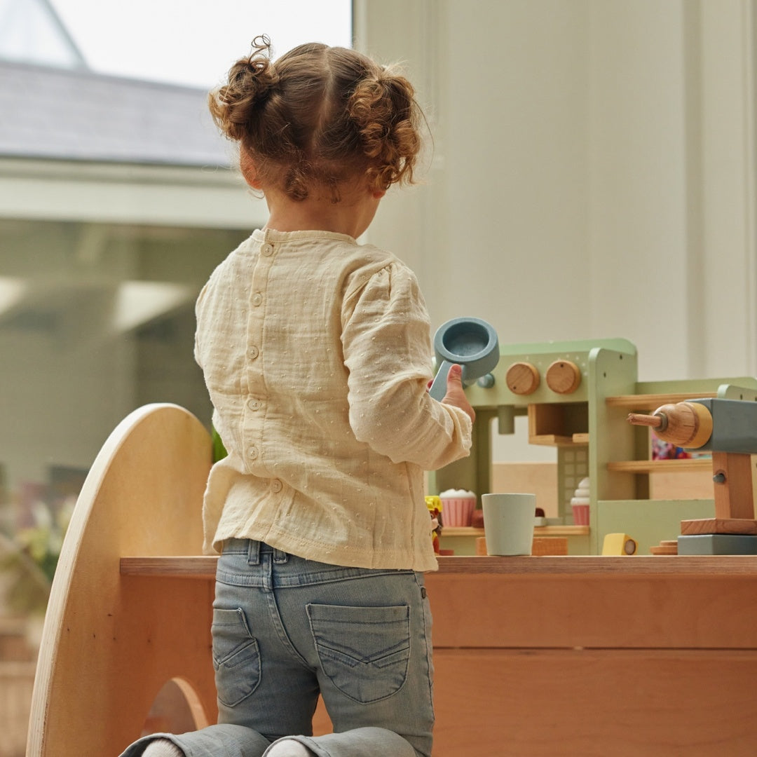 Dirkje Baby Girls Flared Jeans