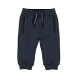 Dirkje Baby Boys Drawstring Joggers - Blueberry