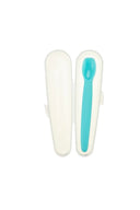 Innobaby Silicone Baby Spoon W/Travel Case - Aqua