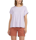 Jag Women's Drapey Luxe T-Shirt - Lavender