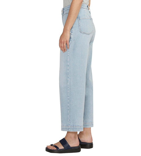 Jag Women's Sophia Wide Leg Crop Jeans - Blue
