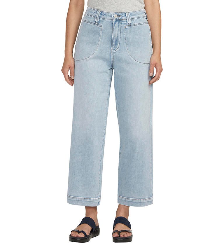 Jag Women's Sophia Wide Leg Crop Jeans | A&M Westlock
