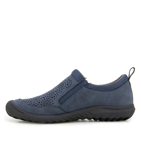JBU Women's Avery Vegan Leather Zip Shoes - Grey