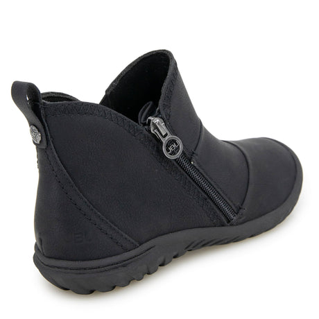JBU Women's Piper Zip Vegan Nubuck Boots - Black