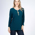 Julia Divina Women's 3/4 Sleeve Top - A&M Clothing & Shoes - Westlock