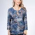 Julia Divina Women's 3/4 Sleeve Top - A&M Clothing & Shoes - Westlock