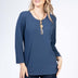 Julia Divina Women's 3/4 Sleeve Top - A&M Clothing & Shoes - Westlock