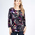 Julia Divina Women's 3/4 Sleeve Top - A&M Clothing & Shoes - Westlock