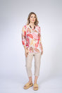 Julia Divina Women's 3/4 Sleeve Top Plus - A&M Clothing and Shoes