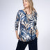Julia Divina Women's 3/4 Sleeve Top Plus - A&M Clothing and Shoes