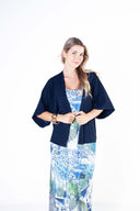 Julia Divina Women's Cardigan - Navy