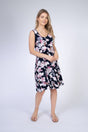 Julia Divina Women's Petite Fit N Flare Dress - A&M Clothing and Shoes