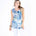 Julia Divina Women's Tank Top - Blue/Green