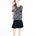 Julia Divina Women's Tulip Skirt - Black