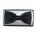 Knotz Men's Poly/Silk Bow Tie - Black