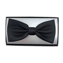 Knotz Men's Poly/Silk Bow Tie - Black