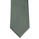Knotz Men's Poly/Silk Tie - Green/Blue