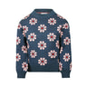 Koko Noko Kids Girls Flower Long Sleeve Sweater