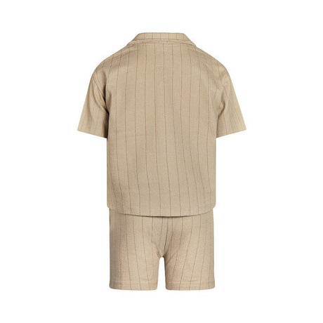 Koko Noko Kids Boys 2-Piece Shirt & Shorts Set - Pebble